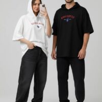 تیشرت لانگ کلاهدار پولو کد 990